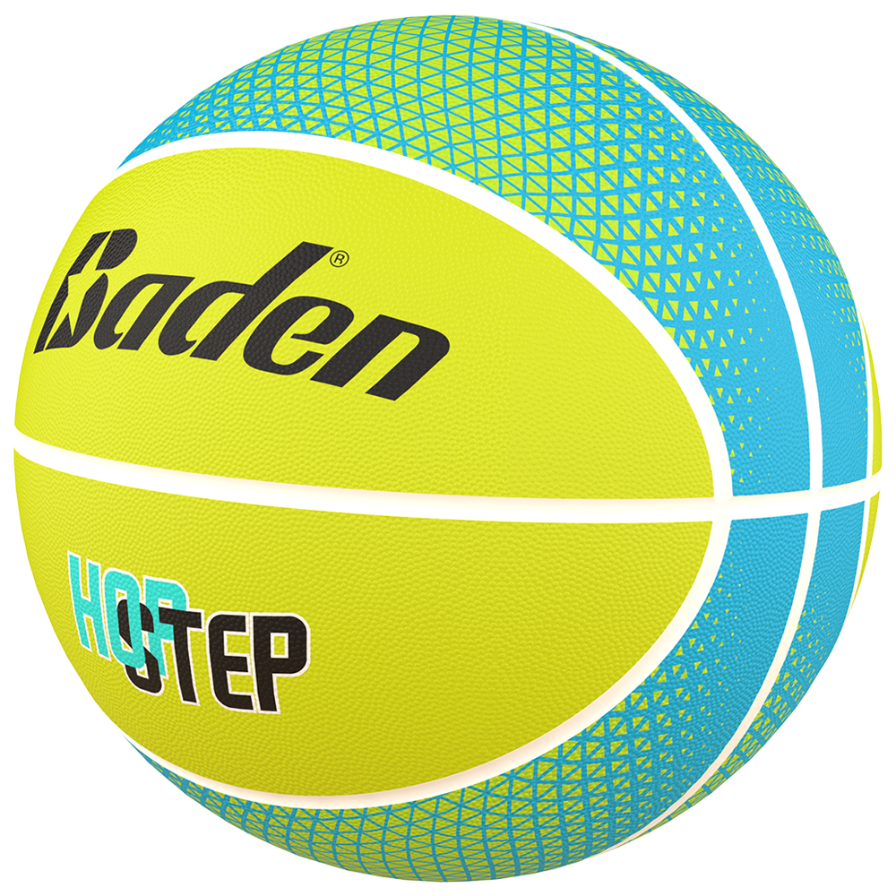 Baden Hop Step Basketball - Yellow/Turquoise