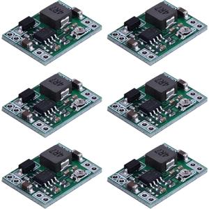 EBOOT Mini MP1584EN DC-DC Buck Converter Adjustable Power Module 24V to 12V 9V 5V 3V(6 Pack)