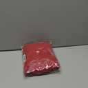 Fleece Dog Coat Winter Pet Jacket Reflective for Cold Weather for Large Medium Small Dogs(Red,M) (M:chest girth 17.3-20.4",body 14")