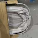 Baby Basics Foldable Infant Bassinet with Canopy, Mesh Sides, Gray
