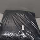 Black Rugs for Bedroom 4x5.9 ft - Ultra Soft Faux Fur Area Rug - Plush Non-Slip Shaggy Carpet for Living Room, Cozy Fluffy Rug for Kids Boys Girls Dorm Nursery Room, High Pile Floor Carpet