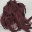 Sensationnel What Lace 13X6 Wigs - Solana Lacefrontal Hand Tied Glueless Synthetic With Natural Density Preplucked Hairline (BURGUNDYWINE)