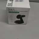 Magnetic Wireless Charger for Samsung, 3 in 1 Charging Station Compatible with MagSafe Samsung Charger for Galaxy S25 Ultra S24 Z Fold7/Flip7, Watch Charger Stand for Galaxy Watch Ultra 8 7, for Buds (BLACK)