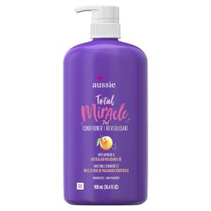 For Damage Aussie Paraben-Free Total Miracle Conditioner w/ Apricot, 30.4 fl oz 