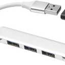 USB 3.0 Hub, 4-Port USB Hub USB Splitter USB Expander, for Laptop, Flash Drive, HDD, Console, Printer, Camera,Keyborad, Mouse, Xbox