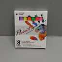 TFIVE Luminous Paint Markers, 8 Colors Neon UV Paint Pens for Blacklight - Oil-Based, Medium Tip, Waterproof Permanent Marker Pens for Rock Painting, DIY Art Crafts, Scrapbooking, Glass Windows