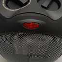 Amazon Basics Ceramic Space Heater, Portable Indoor Heating Solution, With Overheat and Tip-Over Protection, Thermostat, Non-Oscillating, 1500W, 7.52"D x 6.34"W x 9.45"H, Black