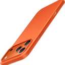 TORRAS for iPhone 17 Pro Case, Slim Fit, Ultra Thin Lightweight Minimal Design, Secure Grip & Silky Touch, AntiScratch Hard PC Cover for iPhone 17 Pro Phone Case 6.3in, OriginFit, Cosmic Orange