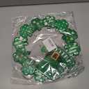 St. Patrick's Day Wooden Door Wreath St Patricks Day Decorations for Front Door Sign Wall Signs Shamrock Clover Spring Decoration for Home Mantel Office Irish Day Party Supplies