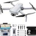Holy Stone HS360E GPS EIS Drones with Camera for Adults 4K, 249g FAA Compliant Lightweight Foldable FPV RC Quadcopter Drone with 1200W Sensor, 20000ft Range, Auto Return, Follow Me, Upgraded HS360S (white)