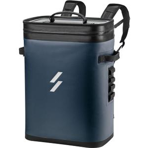 ROCKBROS Backpack Cooler Bag Insulated Leak-Proof Soft Cooler Waterproof 30 Can Portable Large Backpack with Cooler for Camping, Beach, Picnic, Party, Fishing, Floating, Outdoor Activities