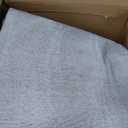 RUGSREAL Washable Rug 10x13 for Living Room Modern Abstract Area Rug Non-Slip Large Contemporary Bedroom Rug Stain Resistant Aesthetic Accent Floor Carpet Foldable Solid Rug for Home Office, Dark Grey