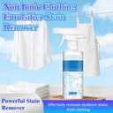 2PCS Clothing Emulsifier Stain,Fly Clothing Emulsifier,Powerful Clothes Dry Clean Spray,No Damage Fabric Spot