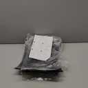 Lanpn Metal Christmas Tree Collar 24 inch, Christmas Tree Ring Collar for Small Mini Pencil Xmas Stand Cover Real Artificial Trees Indoor Outdoor Decoration (Black, Diamond)