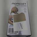 Momcozy Baby Carrier - Ergonomic, Cozy and Lightweight Carrier for 7-44lbs, Effortless to Put On, Ideal for Hands-Free Parenting, Enhanced Lumbar Support, Purehug for Infant to Toddler, Black