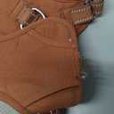 No Pull Dog Harness, Reflective Puppy Vest for Dog(Carmel Brown,L)