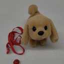 Plush Golden Retriever Toy Puppy Electronic Interactive Dog - Walking, Barking, Tail Wagging, Stretching Companion Animal for Kids Toddlers