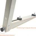 JEACENT Outdoor Wall Mounting Bracket for Ductless Mini Split Air Conditioner Heat Pump Systems, Universal, 9000-36000 Btu Condenser