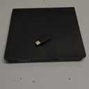 Ziweo External CD DVD Drive, Portable USB 3.0 Type-C CD Burner CD +/-RW Drive DVD Player for ROM Rewriter Burner Compatible with Laptop Desktop PC Windows MacBook Linux Mac OS