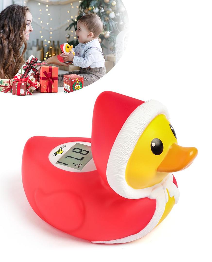 Baby Bath Thermometer and Baby Water Thermometer for Bathtub Pregnancy Christmas Gift Duck Bath Temperature Toy