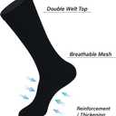 Teen Youth Baseball Socks Boys Teens Softball Socks and Belt Set for Baseball,Soccer.(1 Sock with 1 Belt). (Blue, S)