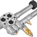 AR42940 Pressure Washer Pump Head Assy with Unloader & Installed Thermal Relief Valve Compatible with Troy Bilt RMW SRMW Pumps SRMW2.2G26 / RMW2.2G24 Pump Head Repacle AR42518 AR43061