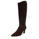 Naturalizer Women's Emily Knee High Boot Chocolate Bar Brown Leather 8.5 M