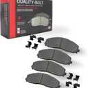 QUALITY-BUILT Work Force Semi-Metallic Front Brake Pads 1002-0785M Compatible with 1999-2013 Cadillac/Chevrolet/GMC/Hummer (Astro,Avalanche 1500,Avalanche 2500,C1500,Cargo Van,Escalade,Escalade ESV,E) (BP0785)