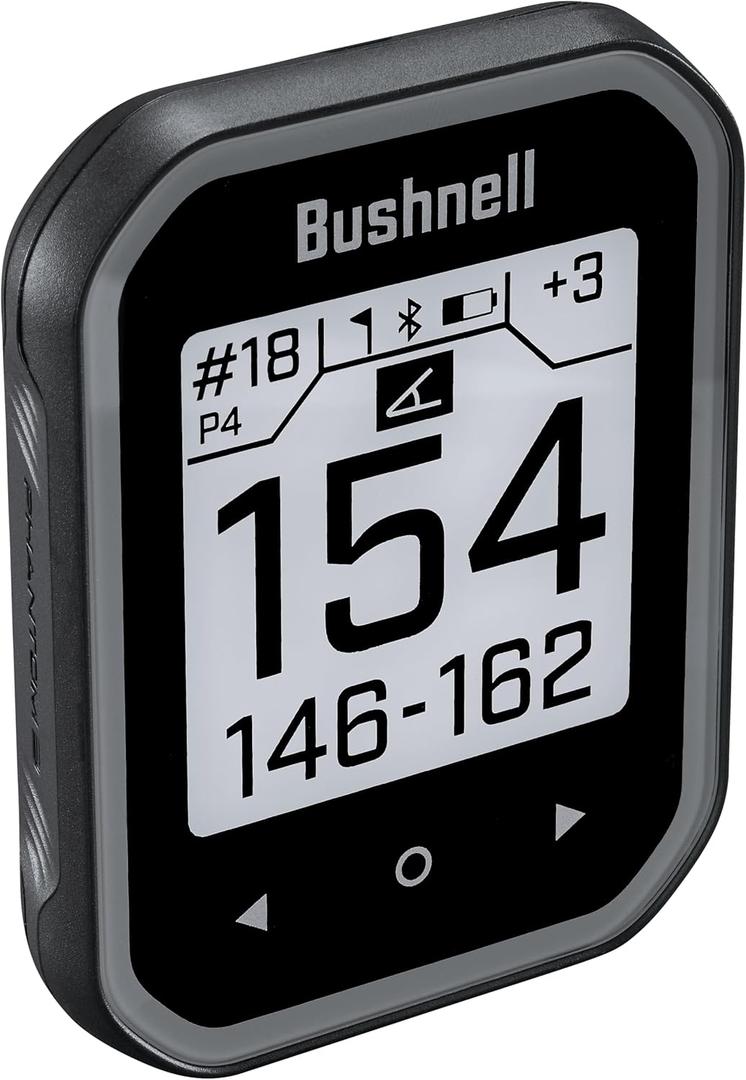 Bushnell Golf Phantom3 Slope GPS  Handheld Golf Rangefinder with SlopeCompensated Distances, Touchscreen, Green Mapping, BITE Magnetic Mount  38,000+ Preloaded Courses - Black