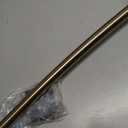 Moen Triva Bronzed Gold Adjustable 48 to 72-Inch Curved Shower Curtain Rod, CSR2169BZG