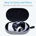 Saqico Head Strap for Meta Oculus Quest 2/3/3s, 3-in-1 Adjustable Halo Headband, Replacement for Elite Strap, Enhanced Comfort Gaming Immersion VR Accessories Compatible with Oculus/Meta Quest 2/3/3s