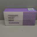 Cushion Lab Patented Pressure Relief Seat Cushion for Long Sitting Hours on Office & Home Chair - Extra-Dense Memory Foam for Soft Support. Car Pad for Hip, Tailbone, Coccyx, Sciatica - Black