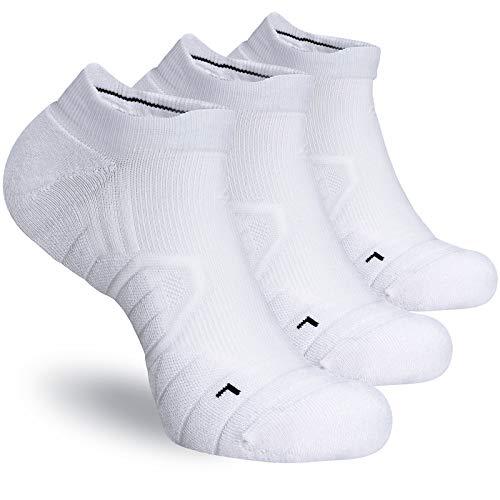 Hylaea Low Cut Athletic Running Socks for Women Ladies Cushion No Show Compression Socks for Sprots Gym Workout Coolmax, S
