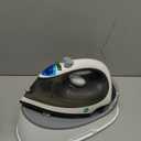Steamfast SF-760 Portable Cordless Steam Iron, With Carrying Case, Non-Stick Sole Plate, White