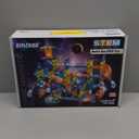 BINZKBB Light Magnetic Tiles Building Blocks for Kids,3D Clear Educational STEM Building Toys,Magnetic Marble Run Blocks Toys for Kids Ages 3 4 5 6 7 8 10+Year Old Boys Girls Creative Gift(110 PCS)