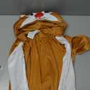 Christmas Cosplay Dress Up Hooded Animal Onesie Costume for Kids 4-12, Plush Xmas Holiday Gift for Boys & Girls (Small ( 4-6 Years ), Reindeer)