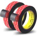 3M Double Sided Tape 2 pcs, 1 in x 16.5 ft, Heavy Duty, Adhesive Mounting Tape, Strong 3M VHB 5952 Tape for Car, Walls, LED Strip Light, Home & Office Décor