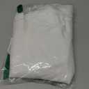 Hiasan White Rectangle Tablecloth - Waterproof Washable Polyester Fabric Table Cloth for Buffect Dining Birthday Party Wedding, 54 x 80 Inch