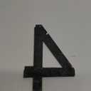 8 Inch House Numbers, Self-adhesive House Number Acrylic Modern House Numbers for Outside Black Mailbox Numbers Address Home Number for House Apartments Office Hotel Room Easy to Install (4)