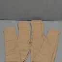 HA WA Fleece Lined Tights for Women, 2 Pairs Opaque Warm Tights with Control Top Pantyhose (Small, Nude)