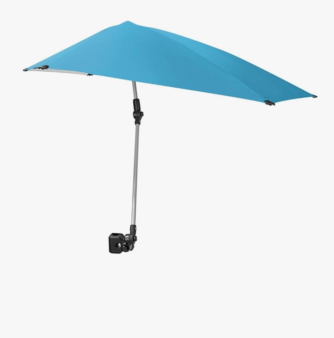 Sport-Brella Versa-Brella SPF 50+ Adjustable Umbrella with Universal Clamp