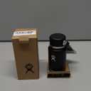 Hydro Flask Micro Bottle - Leak Proof Purse or Pocket Flask - Insulated Mini Water Bottle 6.7 Oz Black