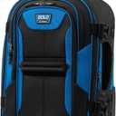 Travelpro Bold Softside Expandable Carry on Rollaboard Luggage, Carry on 22-Inch, Blue/Black