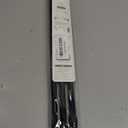 MEXAU 3pack Tension Curtain Rod 16.5 to 28 InchSpring Tension Rods Black Curtain Rods Adjustable Spring Rod Extendable Tension Rod for Kitchen