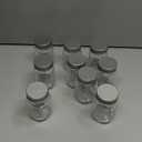 Coloch 9 Pack 4Oz Glass Mason Spice Jar with Shaker Lids& Labels, Empty Spice Bottle Mini Mason Jars with Airtight Metal Caps and Collapsible Funnel for Herbs & Spices