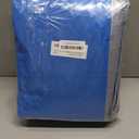 RAINDEWAY Tarps - 20x30 Feet, 5.5 Mil Thick, Multipurpose Waterproof Poly Tarp Cover with Metal Grommets and Reinforced Edges, Silver/Blue Large Tarp