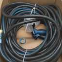 Heavy Duty Non-Expanding Garden Hose 100ft - Durable Reinforced Water Hose with Leak-Proof Construction Kink-Resistant, TPV material, 10-Function Spray Nozzle, 3/4" Connector & Portable Strap100FT)