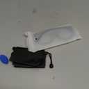 Blue Light Blocking Glasses - Fashion Square Eyeglasses, Anti UV Ray Computer Gaming Glasses Blue Blockers for Women/Men (*Black & Transparent)