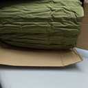 Camping Sleeping Pad, 4" Ultra-Thick Memory Foam Camping Mat with Built-in Electric Pump, 9.5 R-Value Insulated Self Inflating Air Mattress Sleeping Pads for Car Travel Tent Essentials, Green