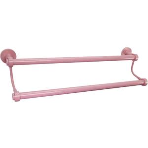 Allied Brass 7272D/24-PNK 24 Inch Double Towel Bar, Pink